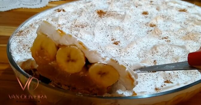 Sobremesas: Torta Banoffee na travessa: a sobremesa ideal para impressionar em qualquer refeição