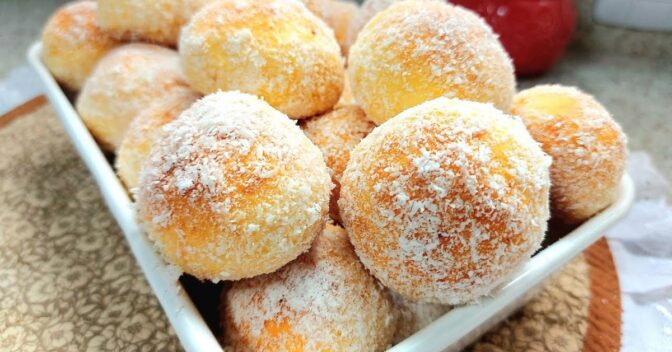 Bolos: Bolinho de Chuva Assado