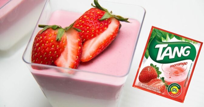 Sobremesas: Sobremesa com Tang 3 Ingredientes