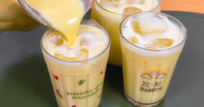 Bebidas: Suco de milho de latinha