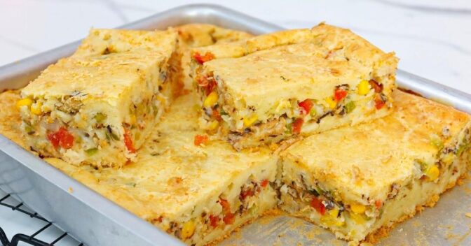 Receitas de travessa: Torta de Sardinha