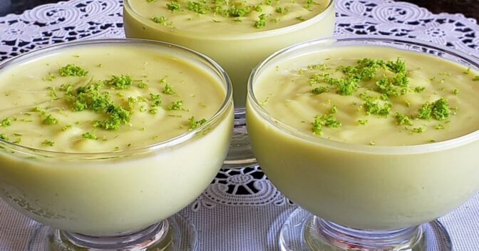 Sobremesas: Mousse de Abacate e Limão, a Sobremesa Gelada Perfeita!