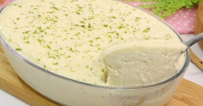 Sobremesas: Mousse de Limão