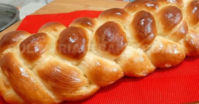 Pães: Pão Chalá Trançado de 6 Tiras: Receita Caseira, Fofinha e Econômica