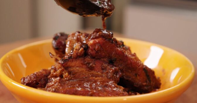 Carnes: Costelinha de Porco na Panela de Pressão