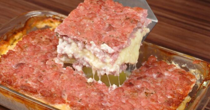 Receitas de travessa: Receita de Manta de Linguiça: Deliciosa e Econômica