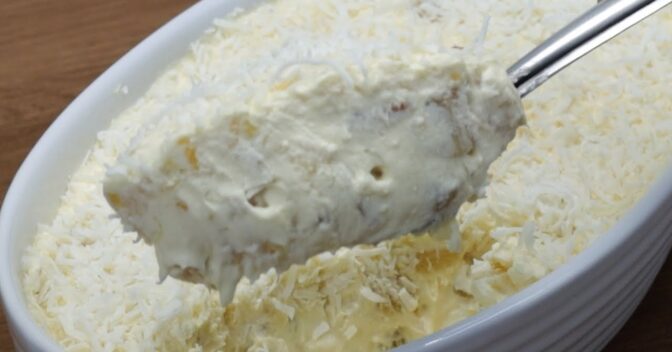 Sobremesas: Moça cremosa de abacaxi, uma sobremesa fácil e deliciosa