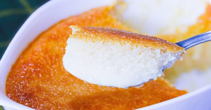 Sobremesas: COCADA CREMOSA DE FORNO COM APENAS 2 INGREDIENTES