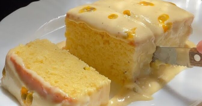 Bolos: Este bolo de maracujá é um pedacinho de paraíso em forma de sobremesa