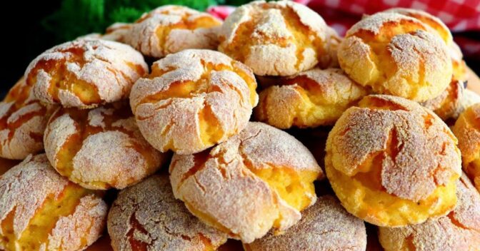 Doces: BROINHAS DE FUBÁ COZIDO