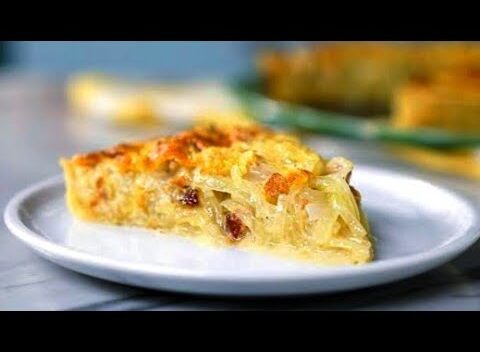 Pratos Únicos: ESSA SIMPLES TORTA DE CEBOLA VAI TE SURPREENDER, FAÇA HOJE MESMO TODO MUNDO VAI AMAR