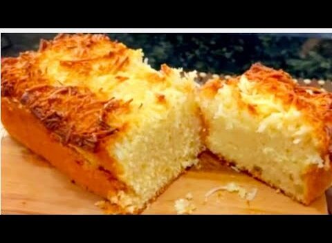 Bolos: BOLO OU CUCA DE COCO SIMPLES FOFINHO E DELICIOSO