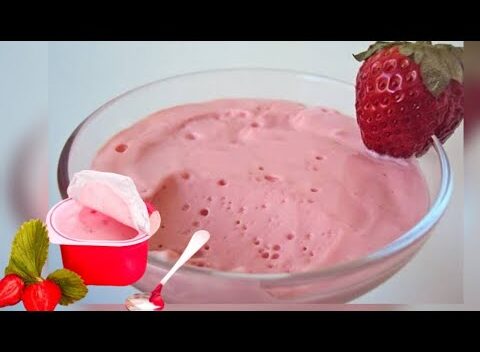 Sobremesas: Mousse DANONINHO com gostinho de infância