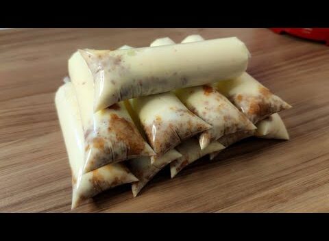 Sobremesas: GELADINHO GOURMET NINHO COM PAÇOCA SUCESSO DE VENDAS