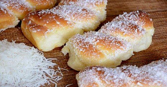 Doces: Rosquinha de coco caseira Rosca de leite condensado