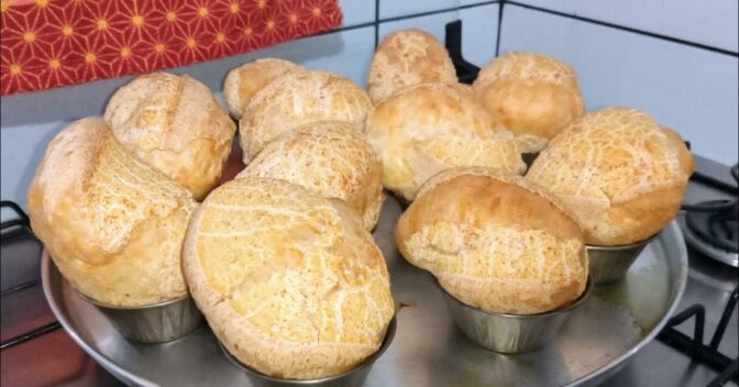 Lanches: CRESCE MUITO! PÃO DE QUEIJO DE LIQUIDIFICADOR | DELICIOSO E FÁCIL