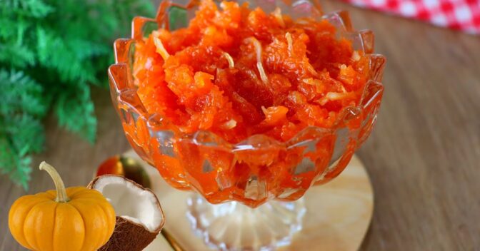 Doces: DOCE DE ABÓBORA COM COCO FÁCIL E DELICIOSO