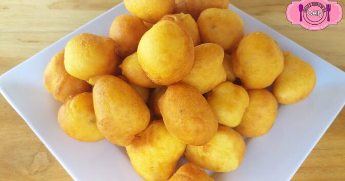 Lanches: BOLINHO DE FUBÁ FRITO