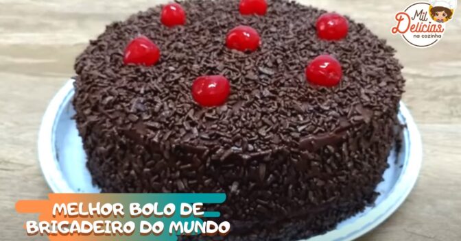 Bolos: BOLO GELADO DE BRIGADEIRO