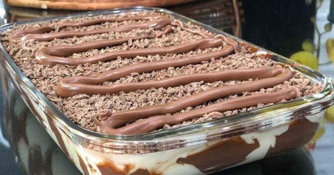 Sobremesas: Prepare uma Deliciosa Sobremesa Trufada de Leite Ninho com Nutella: Receita Rápida e Fácil