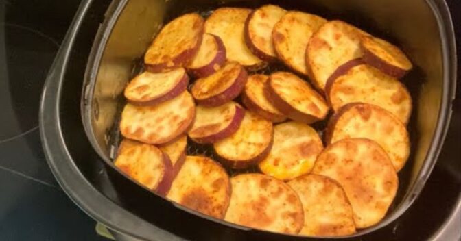 Receitas na Airfryer: Batata doce na Airfryer, a receita mais simples e mais gostosa