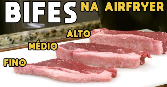 Carnes: Descubra o Segredo de Preparar um Incrível Bife de Contrafilé na Airfryer