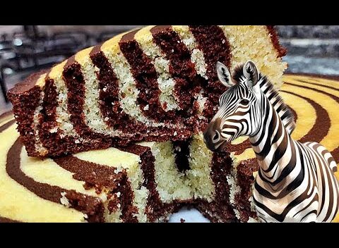 Bolos: Receita Encantadora de Bolo Zebra que Todos Irão Adorar e Solicitar
