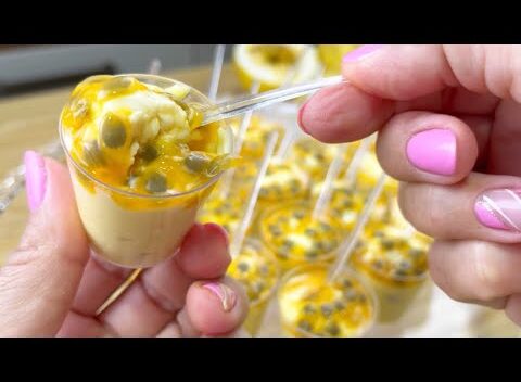 Sobremesas: Delicioso Maracujá Cremoso Pronto em Um Copinho – Simples e Rápido